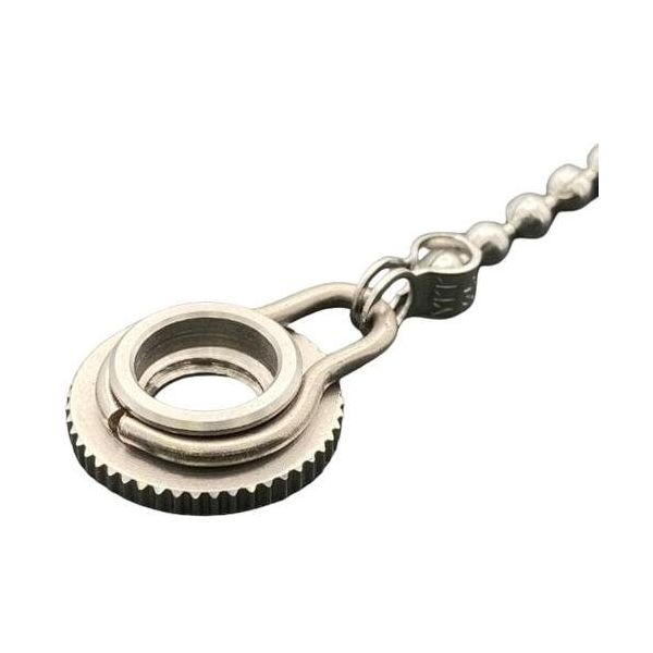 東京パーツセンター ラクテム ローレットナット 脱落防止チェーン付 M6ー150 RNC6-150 1個 688-1490（直送品）