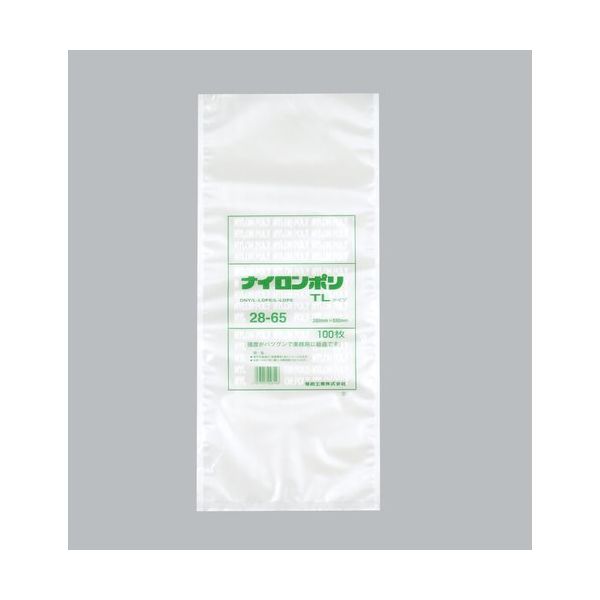 福助工業 福助 ナイロンポリ TLタイプ 28ー65 バラ100枚入 0984078 1袋(100枚) 690-2244（直送品）