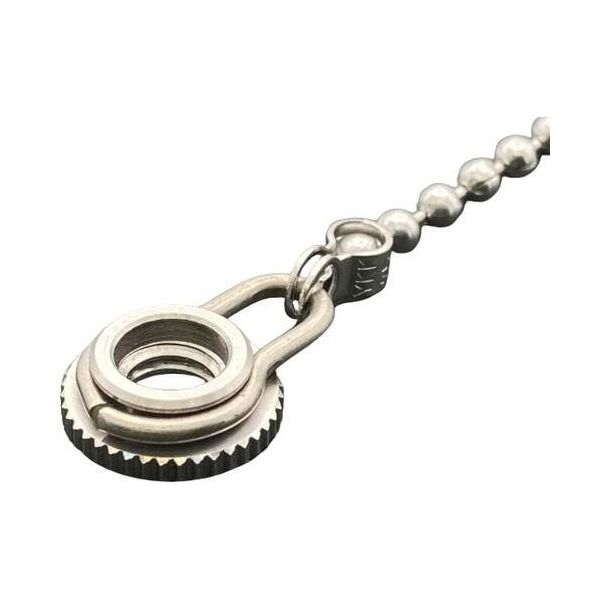 東京パーツセンター ラクテム ローレットナット 脱落防止チェーン付 M5ー200 RNC5-200 1個 688-1492（直送品）