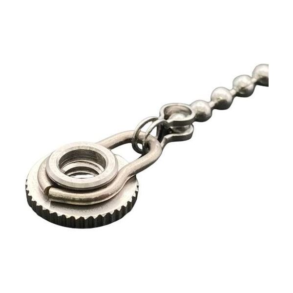 東京パーツセンター ラクテム ローレットナット 脱落防止チェーン付 M4ー250 RNC4-250 1個 688-0002（直送品）