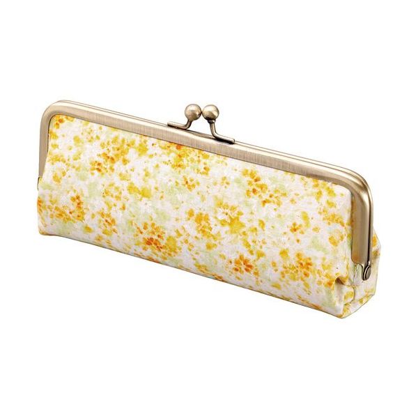 パール メガネケース がま口HPー2 リラ YE 092886 1個 689-7533（直送品）