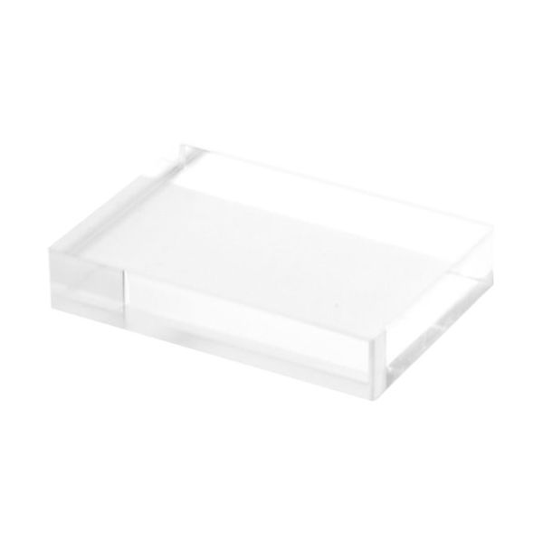 友屋 アクリルブロック A9 プライス表示 価格表示 59459XXX 1個 688-6435（直送品）