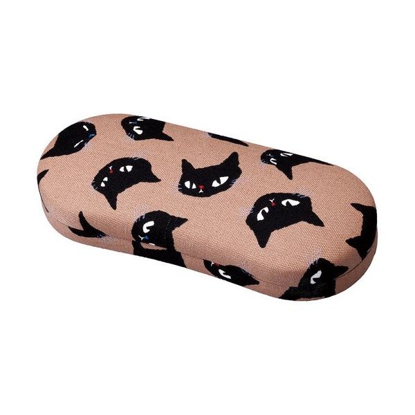 パール メガネケース HOー4 ネコ BR 092926 1個 689-7536（直送品）