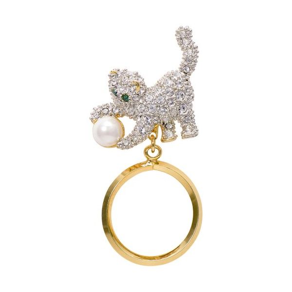 パール メガネホルダー PAー210 ネコ 06518 1個 687-8475（直送品）