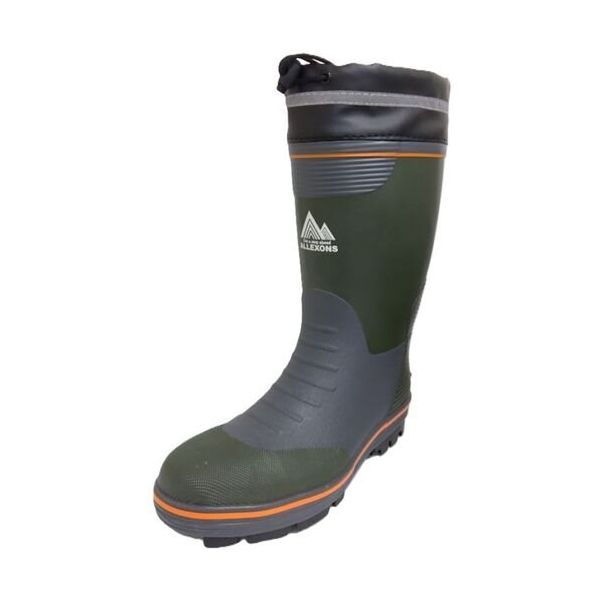 スター・トレーディング スタトレ 長靴 スパイクセーフティーカラーワークブーツ ST8302KHGR LL 1足 688-2028（直送品）