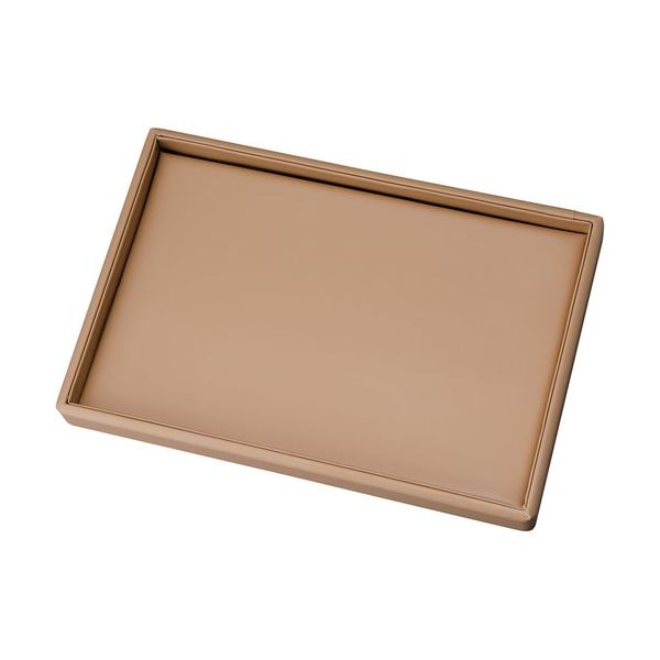 パール 接客トレー 光触媒加工モカ 880196 1個 689-6084（直送品）