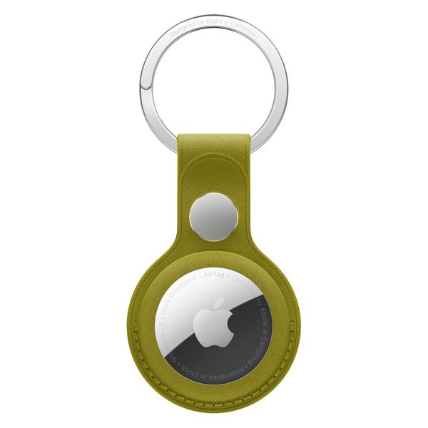 Apple AirTagファインウーブンキーリング ー シャルトリューズ