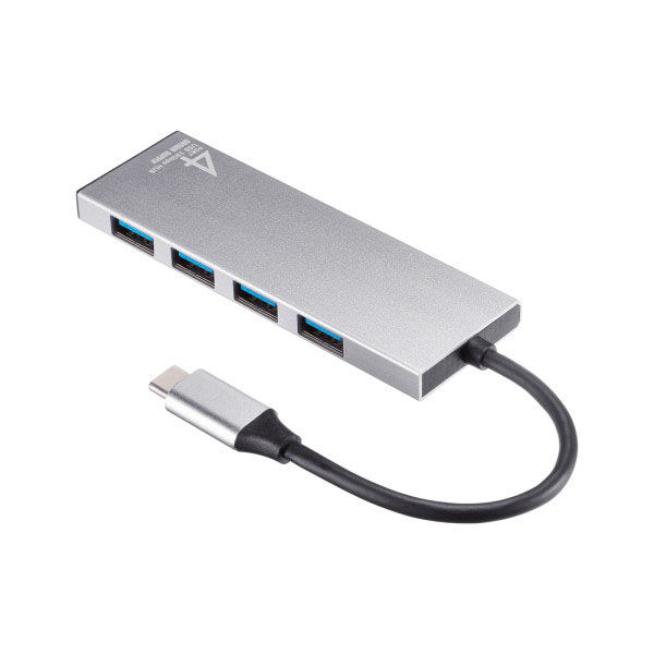 サンワサプライ  USB 10Gbps Type-C ハブ（4ポート） USB-10TC13SV（直送品）