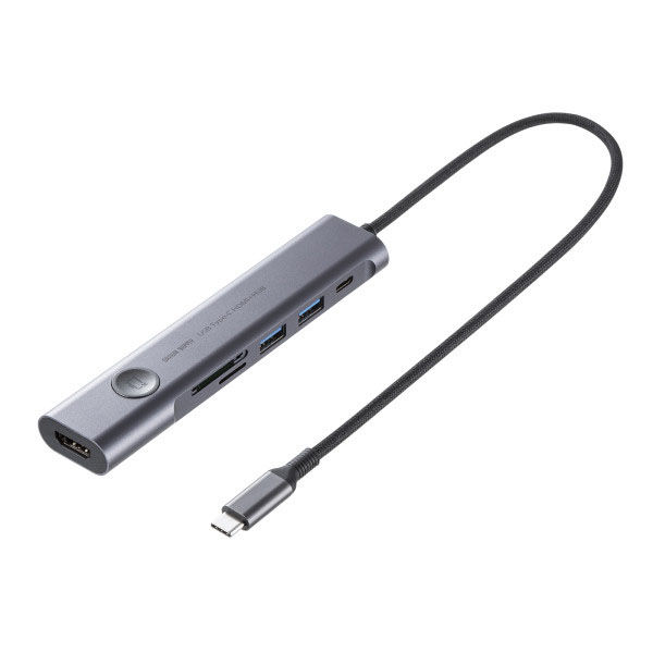 サンワサプライ  USB Type-C ドッキングハブ USB-5TCHCP17GM（直送品） 6,890円