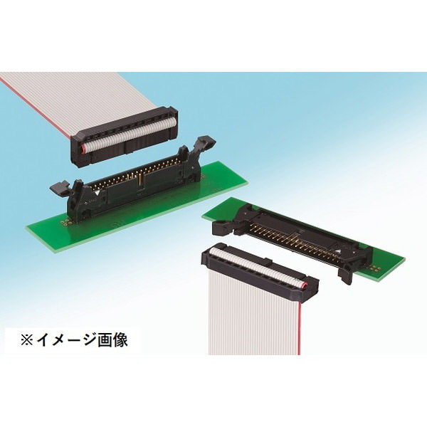 ヒロセ電機 MIL規格準拠品 ソケットタイプ（圧接用 誤挿入防止