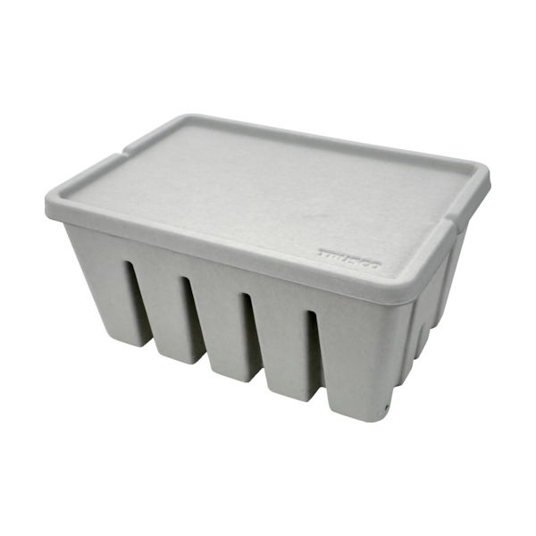 トラスコ中山 TRUSCO パルプ製ツールボックスM グレー PTBM-GY 1個 207-5960（直送品）