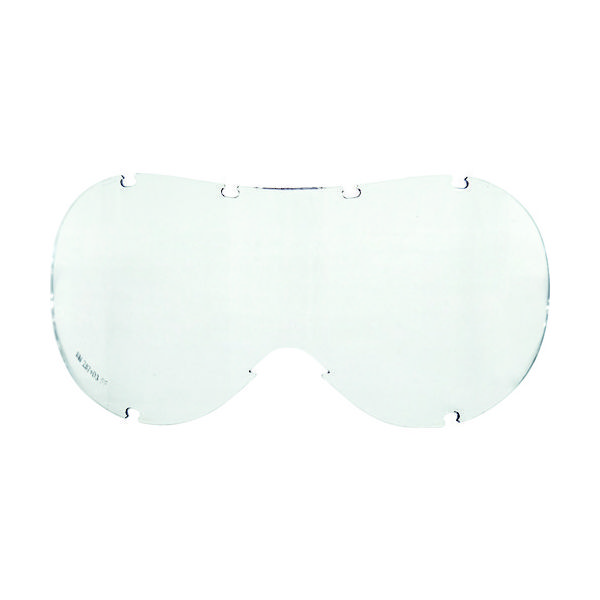 トラスコ中山 TRUSCO 着脱しやすいセーフティゴーグル バックルタイプ用交換レンズ SFGC 1枚 207-6512（直送品）