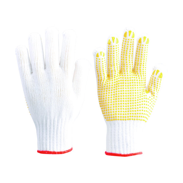 トラスコ中山 TRUSCO 一般作業用すべり止め手袋厚手 12双組 Sサイズ DPM-39E-S 1組(12双) 206-8427（直送品）