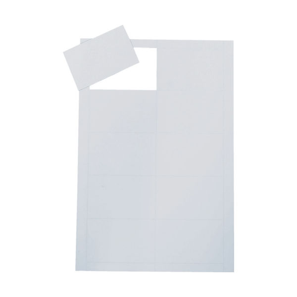 トラスコ中山 TRUSCO ペーパーマグネット 両面タイプ A4 ミシン目入り 5枚入り TPMAG-A4M5P 1冊(5枚)（直送品）