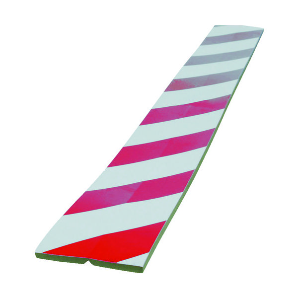 トラスコ中山 TRUSCO セーフティクッション コーナー用 幅100 長さ910 赤/白 TSC-8100-910-RW 1枚（直送品）