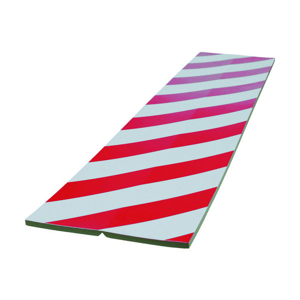 トラスコ中山 TRUSCO セーフティクッション コーナー用 幅200 長さ910 赤/白 TSC-8200-910-RW 1枚（直送品）