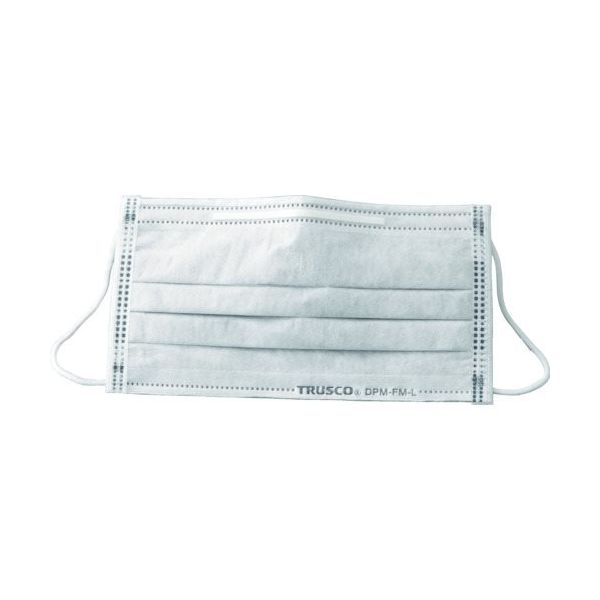 トラスコ中山 TRUSCO フレッシュマスク 活性炭入り Mサイズ (1Pk(箱)=50枚入) DPM-FM-M 1パック(50枚)（直送品）