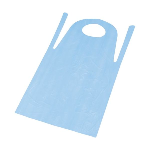 トラスコ中山 TRUSCO ポリエチレン使い捨てエプロン サイズフリー TAPE