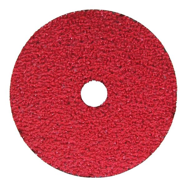 サンゴバン ノートン ファイバーディスクペーパー REDHEAT 1枚 100mm SG #24 338389 1セット(12枚)（直送品）