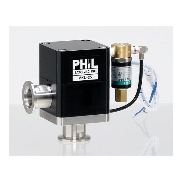 佐藤真空 真空保持型自動リーク弁 100V VKL-25-1 1個 68-0316-03（直送品）