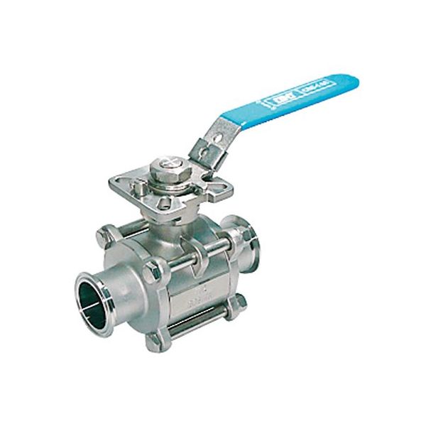 コンサス サニタリーボールバルブ 1.5S 禁油処理(クラスII)製品 67-6448-23 1個 67-6435-77（直送品）