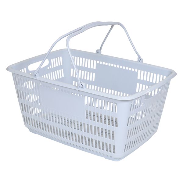 河淳 ショッピングバスケット 25368803 KAWAJUN CBA003(ライトグレー) 1個（直送品）