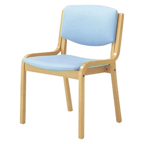 マツヨシ チェア(肘なし) 19493501 ロイヤルブルー MY-N3170 1台（直送品）