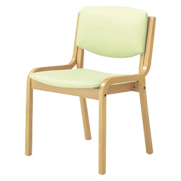 マツヨシ チェア(肘なし) 19493501 ミントグリーン MY-N3170 1台（直送品）