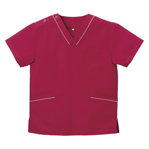 ディーフェイズ スクラブ(男女兼用) 23781804 マリナーラワイン DS-2001(LL) 1着　スクラブ（直送品）