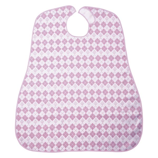日本エンゼル 食事用エプロン 25255900 ダイヤピンク 6060A 1枚（直送品）