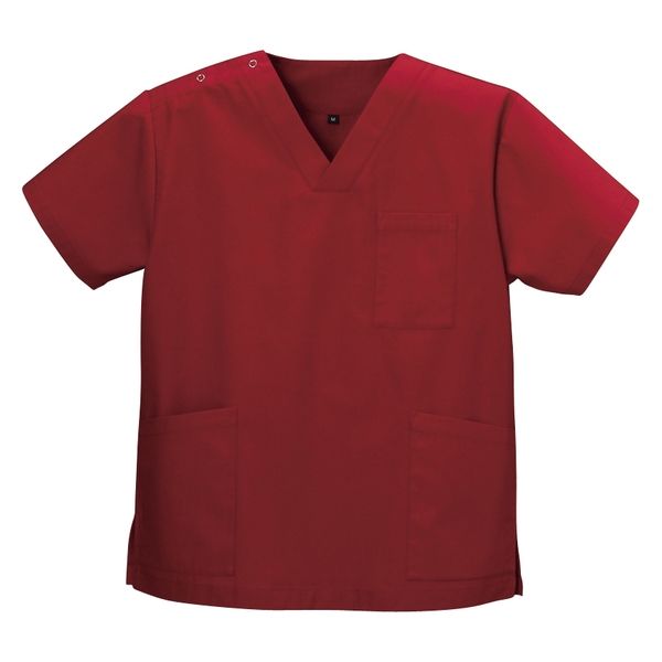 ディーフェイズ スクラブ(男女兼用) 23781800 ヴィンテージワイン DS-2001(SS) 1着　スクラブ（直送品）