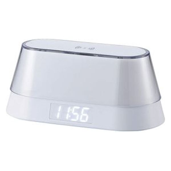 LUA ワイヤレスイヤホン ✻スピーカー付き充電器 SWC06W スピーカー付きワイヤレス充電器 ミティ 白色 SWC06W