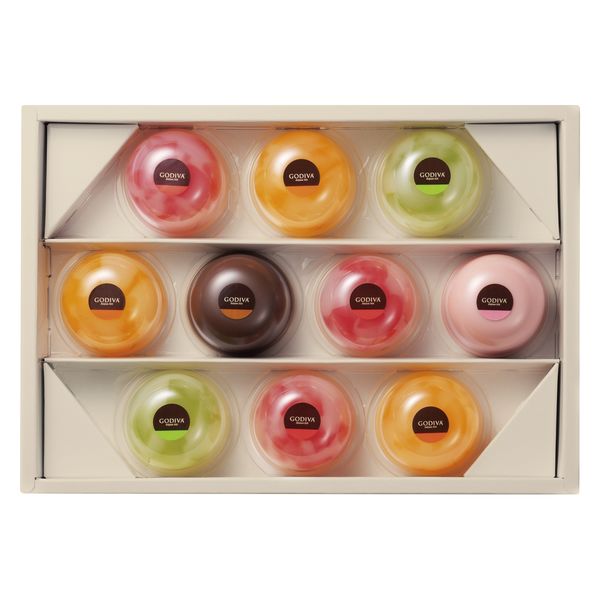 【2箱set】GODIVA ムースショコラ フルーツジュレ 10個入 新品未開封 GODIVA〉ムースショコラ エ カカオフルーツジュレ 10個入 1箱