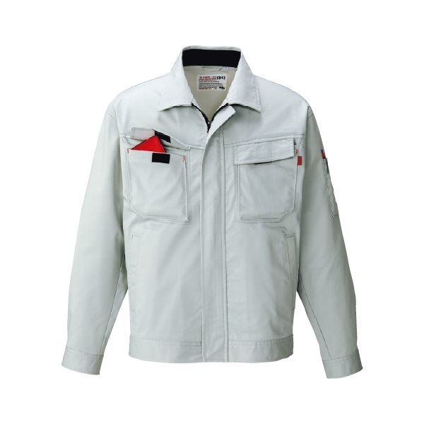 中塚被服 ブルゾン ストーングレー M N400-87-M 1枚（直送品）