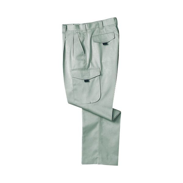 中塚被服 ツータックカーゴパンツ ライトグリーン 101 E222-43-101 1枚（直送品）