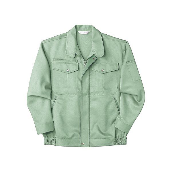 中塚被服 ブルゾン ライトグリーン LL 740-43-LL 1枚（直送品）