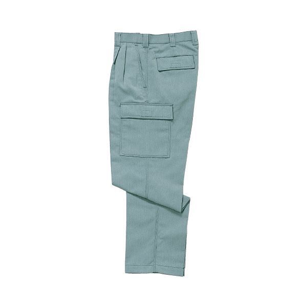 中塚被服 ツータックカーゴチノパンツ ライトグリーン 73 CJ320-43-73 1枚（直送品）
