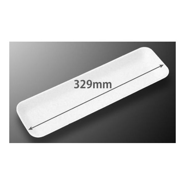 中央化学 トレー CS33ー10B Cー27新 白 100枚入 119537 1袋(100枚) 65-9868-77（直送品）