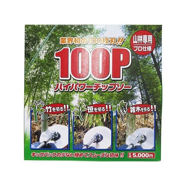 フジ鋼業 ハイパワーチップソー 255×100P 63-5451-82 1個（直送品）