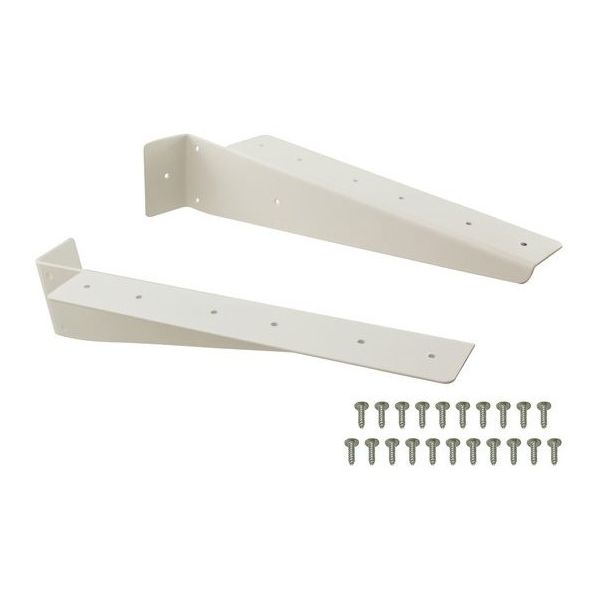 アイワ金属 SPFブラケット ロング ホワイト 1組入 AP-3029W 1組 65-2765-99（直送品）