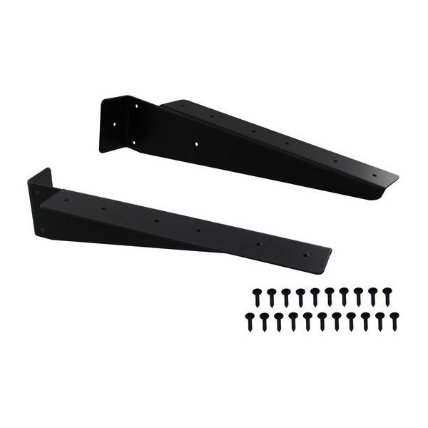 アイワ金属 SPFブラケット ロング ブラック 1組入 AP-3029B 1組 65-2765-98（直送品）