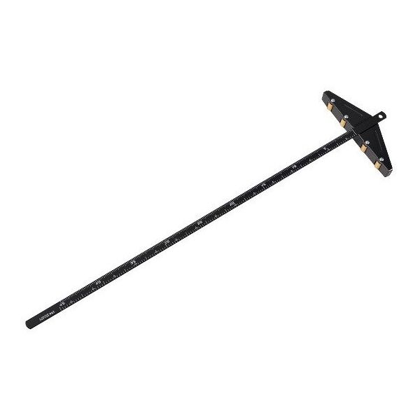 杉野工業 NICE(ナイス) 丸鋸定規 4ヶローラー 4×450 1144 1本 63-2933-04（直送品）