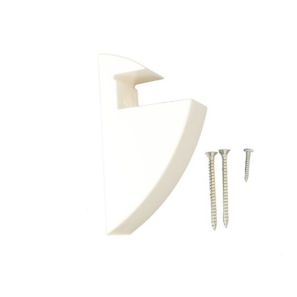 アイワ金属 クリップシェルフ 18mm用 白 AP-036W 1個 64-5083-73（直送品）