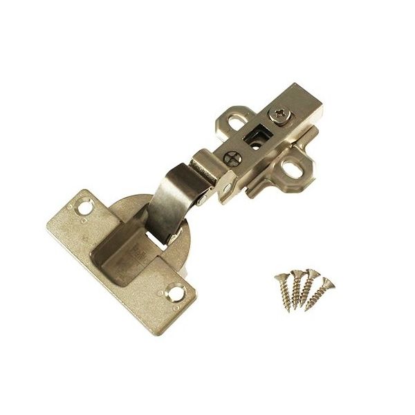 アイワ金属 ヘティヒスライド丁番 40mm 半かぶせキャッチ付 AP-1048N 1個 64-5083-06（直送品）