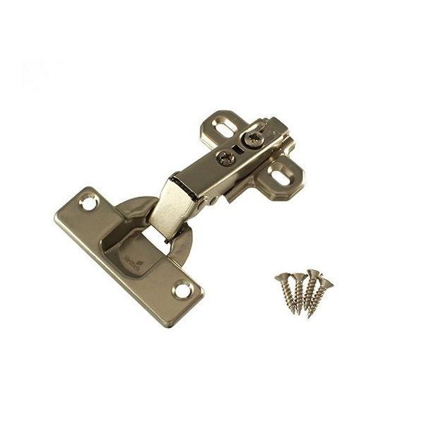 アイワ金属 ヘティヒスライド丁番 35mm 全かぶせキャッチ付 AP-1054C 1個 64-5083-11（直送品）