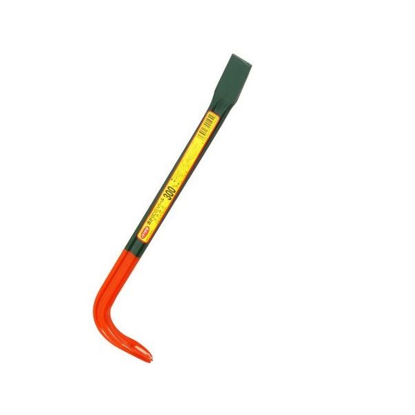 バクマ工業 平バール 300mm 120011 1本 63-2921-18（直送品）