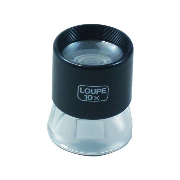 ミザールテック スケールルーペ 10倍 RCS-10 1個 65-9408-19（直送品）