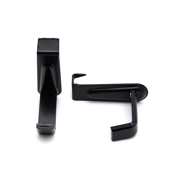 山口安製作所 額受カモイ BS特上カモイ掛 黒 30mm 2個入 Y-7124-2 1セット(2個) 63-7927-78（直送品）