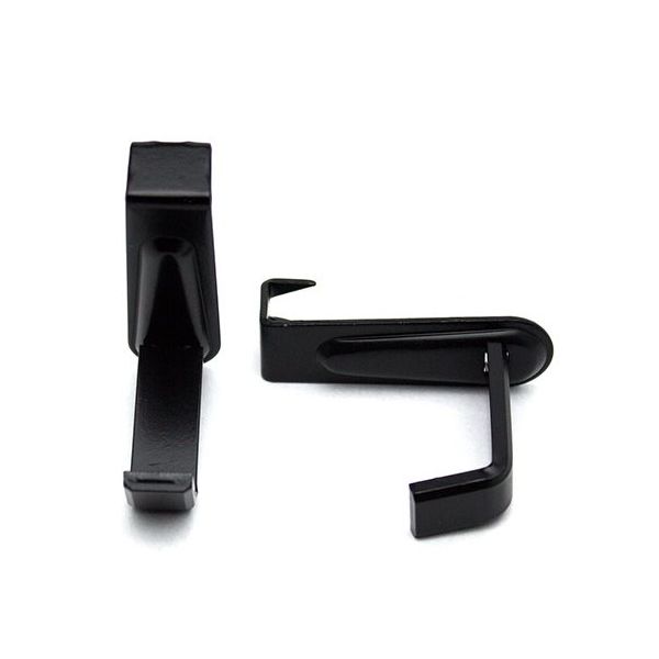 額受カモイ BS特上カモイ掛 黒 36mm×17.5mm×56mm×37mm×13mm 2個入 Y-7125-2 1セット(2個)（直送品）