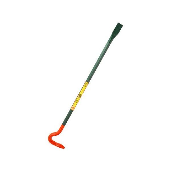 バクマ工業 六角鶴首バール 19×750mm 120048 1本 63-2921-41（直送品）